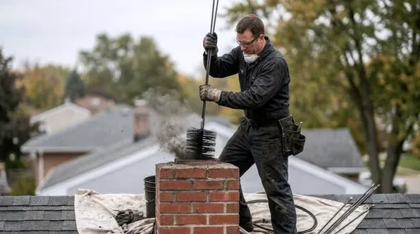 Rooftop sweep in Princeton, NJ